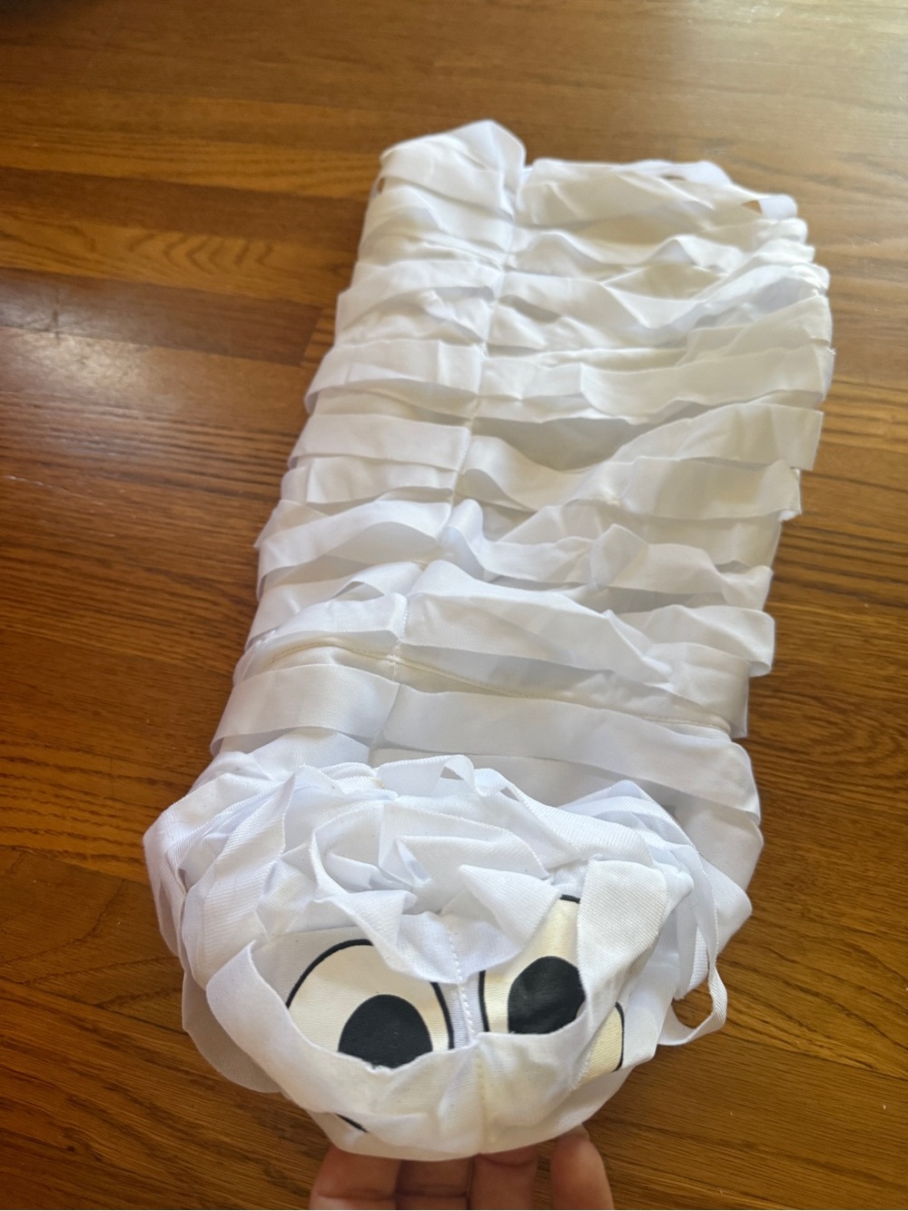 Thrills and Chills mummy dog costume  Large